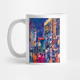 Night Tokyo After The Rain Mug